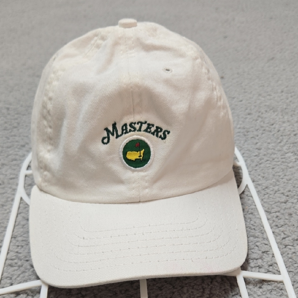 American Needle Cream Cap with Masters Patch